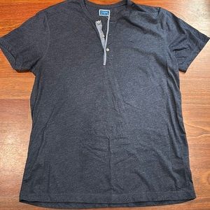 J Crew 1/4 button shirt